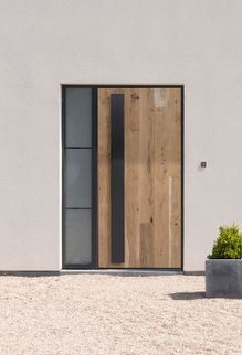puerta de maderas
